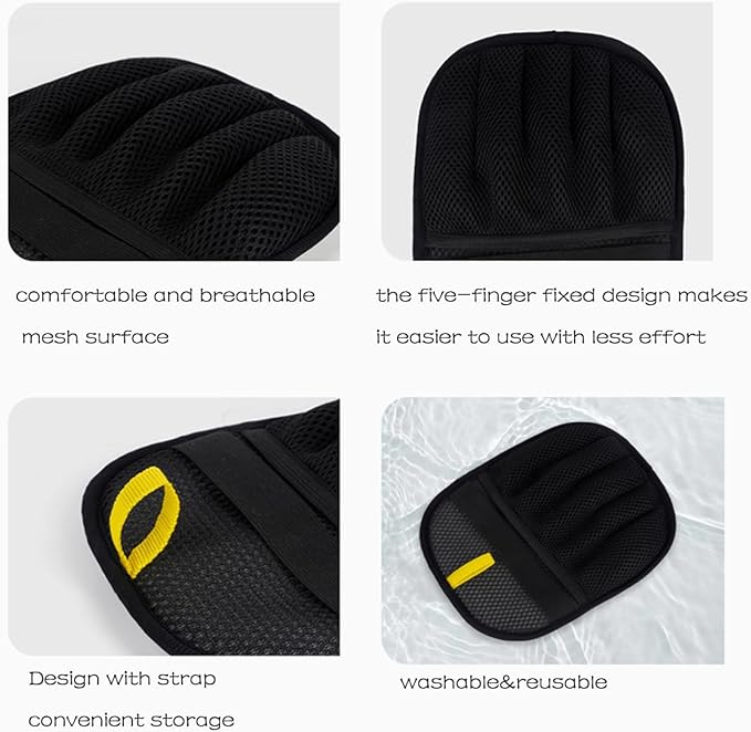 2 Pack Upgraded Pet Hair Removal Gloves, The Five-Finger Design Provides a More Convenient and Stable Grip .Reusable for Dog & Cat Hair for Couch, Furniture, Car Seat, Carpet, Clothing
