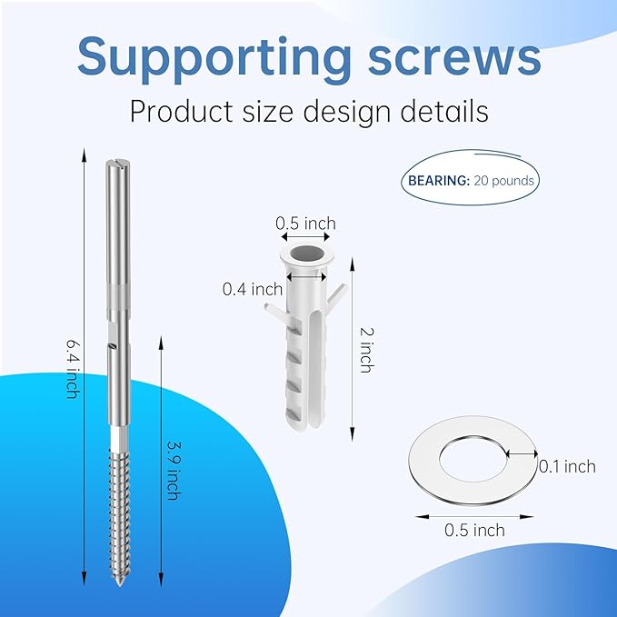 Duoduolaili-Floating Shelf Invisible Support Bracket (12 pcs) - Silver Hidden Brackets for Floating Wood Shelves–Blind Shelf Supports-Great Invisible Support for Thin Shelf–Shelving Mounting Hardware