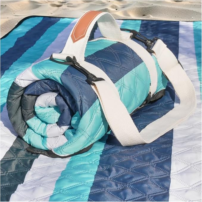 Waterproof Picnic Blanket Beach Outdoor Camping Mat Extra Large Foldable Cute Big Travel Essential Accessories Gift Park Patio Lawn Garden Grass Ground Play Music Festival Concert Must Have
