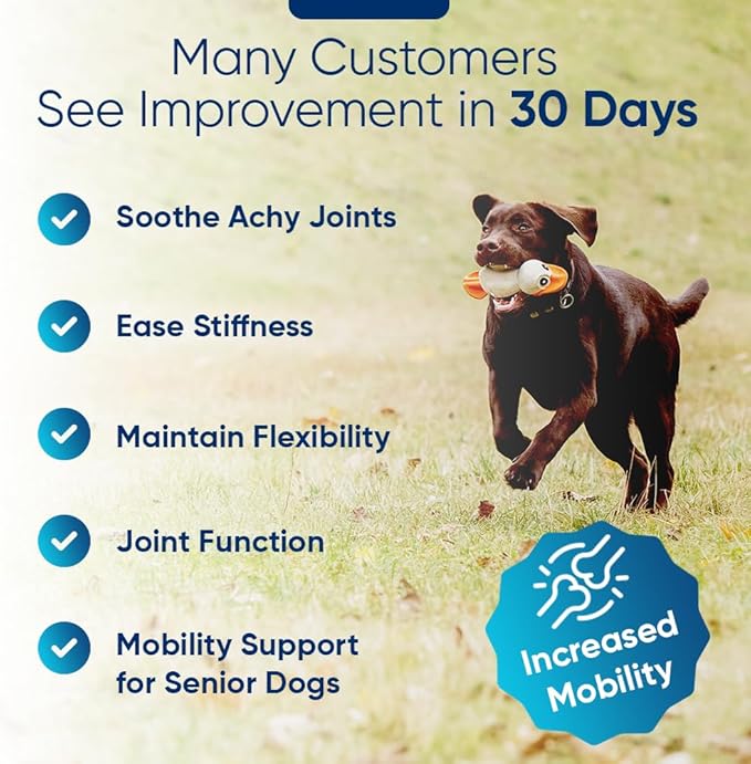 iHeartDogs Hemp Calming & Mobility Chews for Dogs - Dog Anxiety Relief Bites with Hemp - Bacon Flavored Dog Calming Treats for Anxiety, Stress, & Joint Movement