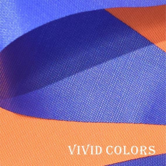 Orange and Blue Pennant Banner Flags Garland Streamers Party Decorations for Birthday Wedding Classroom Graduation 60Feet 40Flags