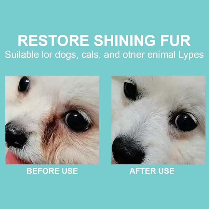 YJWZWE Pet Wipes 160 Count Dog Cleaning Wipe Gentle Paw Wipes for Grooming Ears, Body and Butt, 15 x 18CM