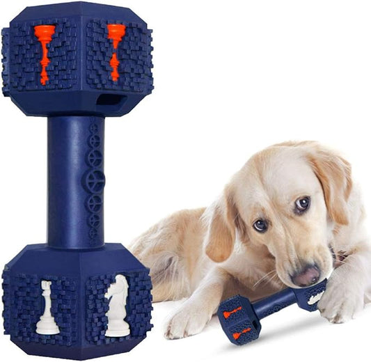 Hswaye Dog Chew Toys for Aggressive Chewers,Food Grade Non-Toxic Dental Pet Toy,Tough Durable Indestructible Dog Toys for Medium Large Dogs.Blue