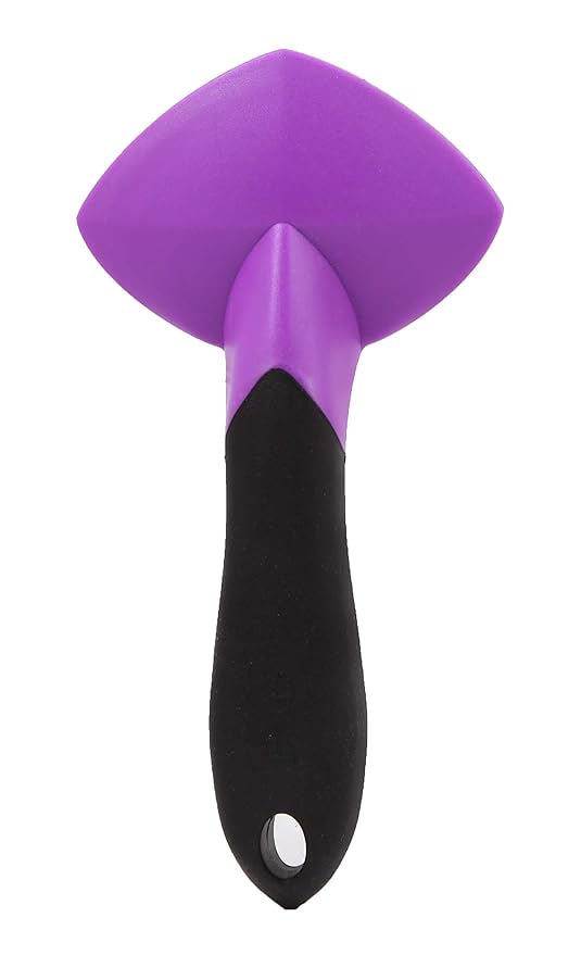 Hartz Groomer's Best Small Slicker Brush for Cats and Small Dogs,Black/Violet,(Pack of 2)