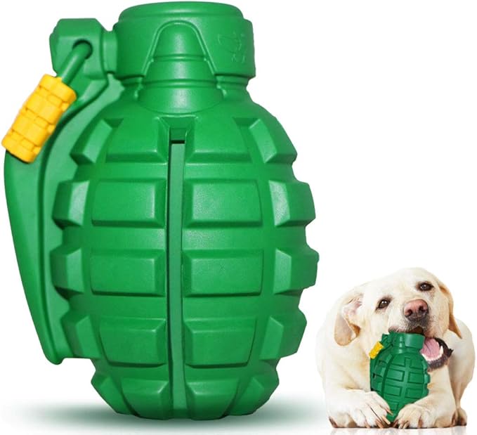 Hswaye Dog Chew Toys for Aggressive Chewers,Food Grade Non-Toxic Dental Pet Toy,Tough Durable Indestructible Dog Toys for Small Medium Large Dogs.Green