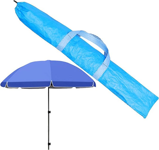Heavy Duty Beach Umbrella Bag, Tents Storage - Waterproof, Scratch-resistant, Multi-scene Blue Outdoor Umbrella Sleeve Wet Bags