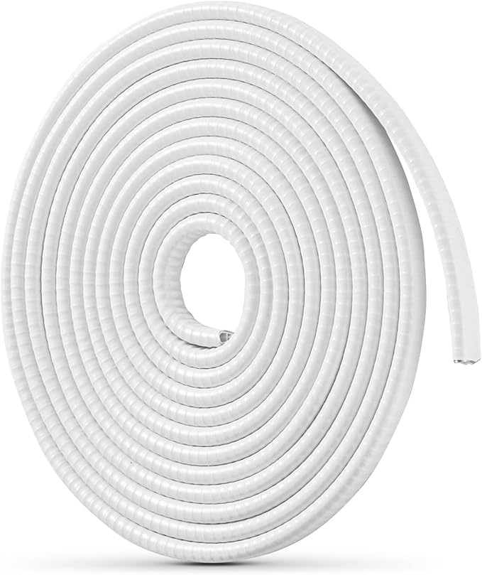 Car Door Edge Guards 16Ft(5M) Automotive Door Entry Guard U Shape Car Door Trim Protector for Most Car, White