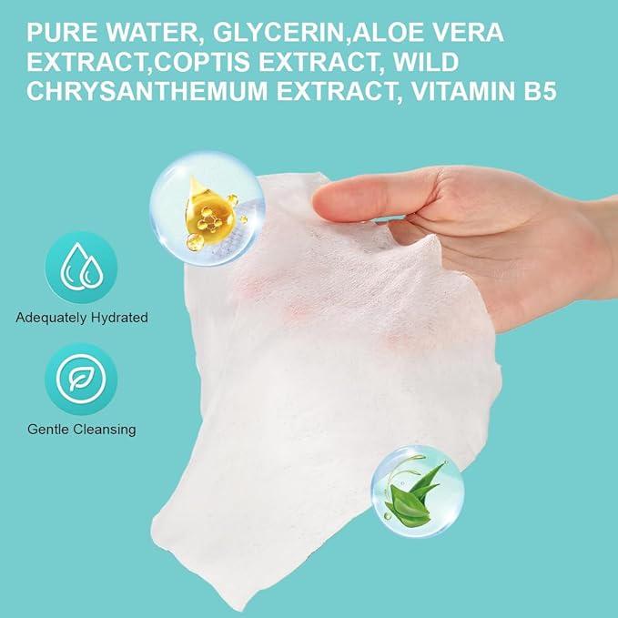 YJWZWE Pet Wipes 160 Count Dog Cleaning Wipe Gentle Paw Wipes for Grooming Ears, Body and Butt, 15 x 18CM
