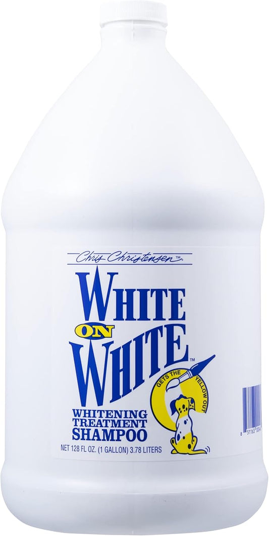 Chris Christensen White on White Whitening Treatment Dog Shampoo (1GAL)