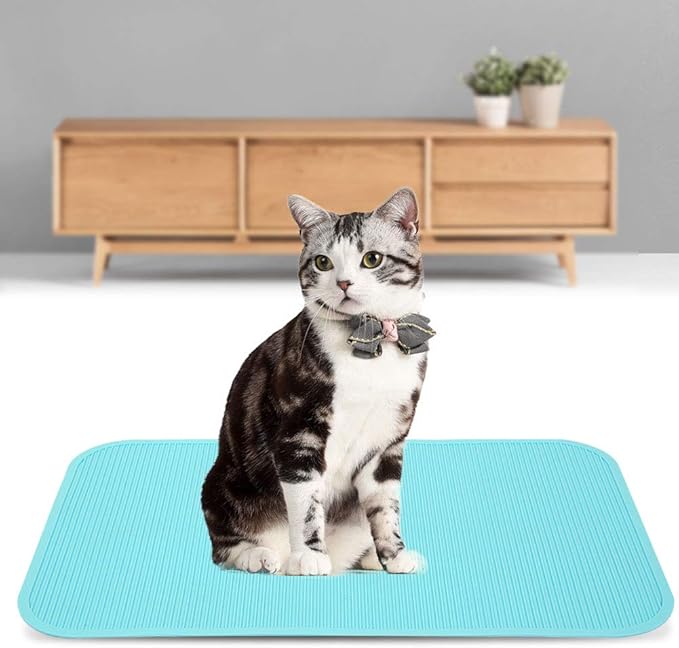 Pet Grooming Mat, Pet Grooming Bathing Training Table, Professional Pet Grooming Table Top Mats Premium Non Slip Rubber Mat, Durable, Waterproof, and Easy to Clean (Green)