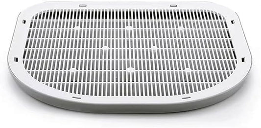 Cat Litter Mat Litter Trapping Mat,19.29"×14.96",Cat Litter Box Mat for Floor,Large Litter Matt for Cat Litter Box,Kitty Litter Mat Catcher,Waterproof Urine Proof,Washable,Easy Clean,Less Waste (Grey)