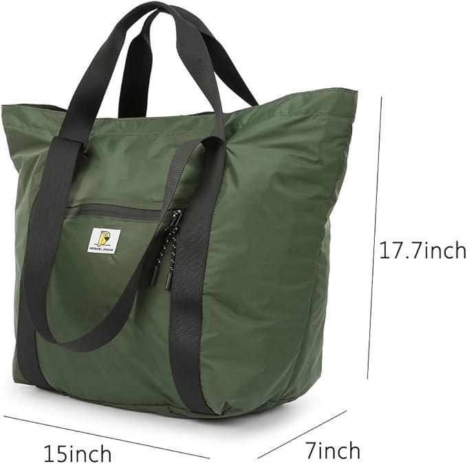 VanFn Foldable Travel Totes Duffel Bag - Gym & Weekend Bag, Luggage Duffle - P.Travel Series
