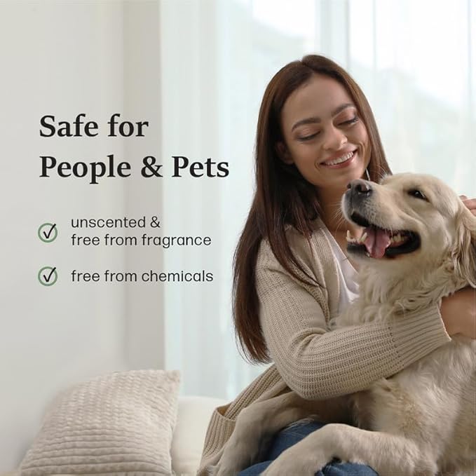 Moso Natural Air Purifying Bag 600g, Premium Bamboo Charcoal Odor Absorber, Room Deodorizer for Large Spaces, Bedroom, Kitchen, Basement, Pet Odor Eliminator for Home, 21oz Charcoal Bags (2 Pack)