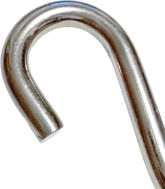 304 Stainless Steel S Hook, S Hook Metal Hanging Practical Hook Connecting Hook for Item Hanging (Dia:1/8in(3mm)-20PCS)