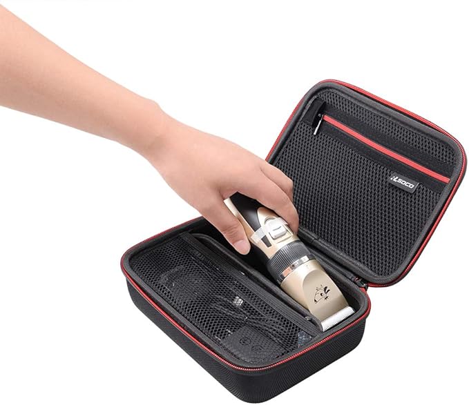 RLSOCO Carrying Case for WAHL Professional Animal Bravura Lithium Ion Clipper & Oneisall/Ceenwes/Sminiker/YABIFE Dog Clipper Low Noise Cordless Dog Grooming Kit (Case Only)