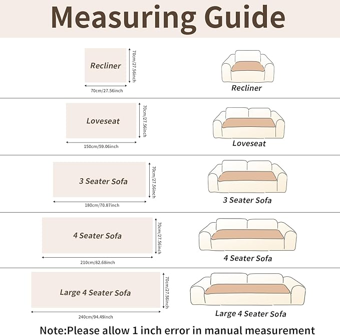 PJLZJFBY Couch Covers for Dogs, Velvet Dog Couch Cover, Pet Couchs Covers for Loveseat, Couchs Protector for Dogs, Sofa Cover for Pets Washable(1PC, Beige White, 27.5"×59", 2 Seater)