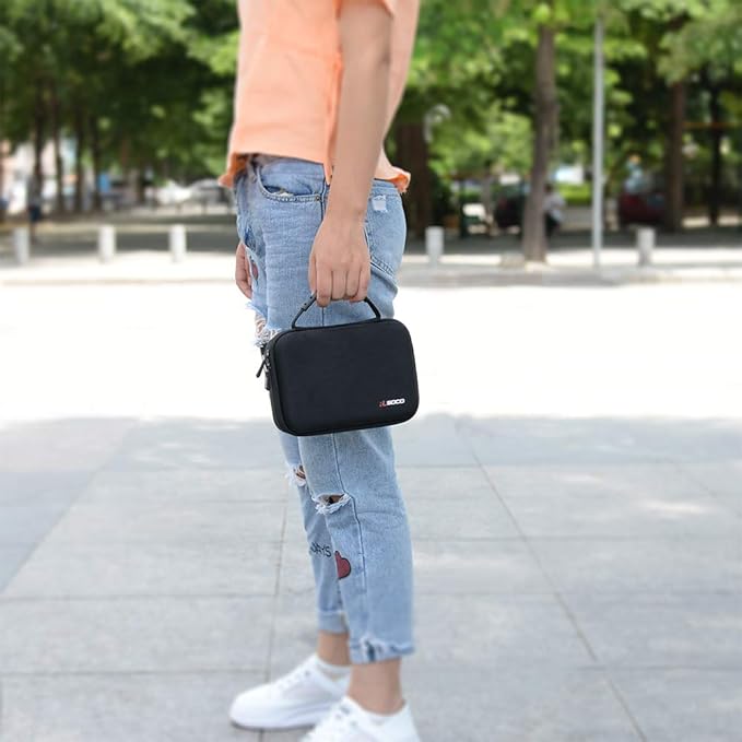 RLSOCO Carrying Case for WAHL Professional Animal Bravura Lithium Ion Clipper & Oneisall/Ceenwes/Sminiker/YABIFE Dog Clipper Low Noise Cordless Dog Grooming Kit (Case Only)