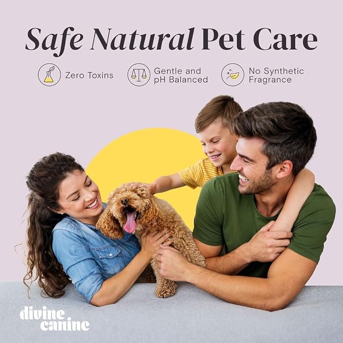Dog Paw Cleaner - Alcohol Free Paw Cleansing Spray - Made with Coconut, Aloe, Copaiba Oil, and Lemongrass Oil to Nourish and Clean Paws - Made in The USA (Original 2 Oz)