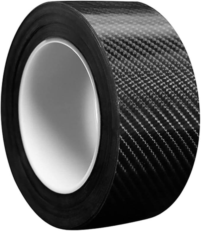 DGSL Car Door Edge Guards - 5D Carbon Fiber Sill Protector Film - Anti-Collision - Fits Most Cars (2In x 49Ft)