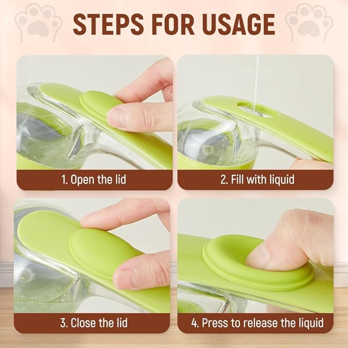 Dog Bath Brush, Pet Grooming Massage Scrubber for Long and Short Hair, 2025 Model (yellow)