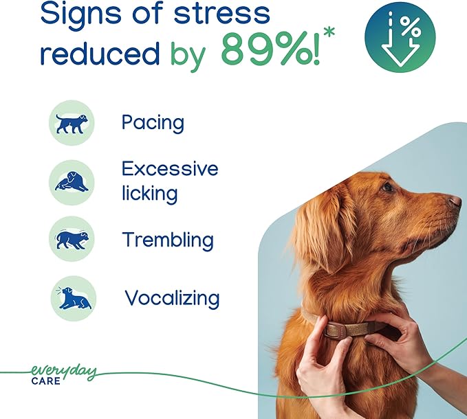 ZENIDOG Long-Acting Collar-Dog Calming Pheromone Collar for Stress Relief - Lasts up to 3 Months by Virbac