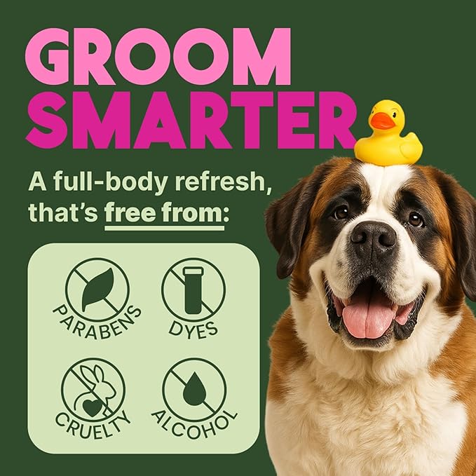 TropiClean Deep Cleaning Pet Wipes, 100ct - Wipes for Dogs & Cats - Gently Removes Dirt, Dander & Smells - for Pet Paws, Face, Body & Bottom - Sweet Berry & Coconut Scent