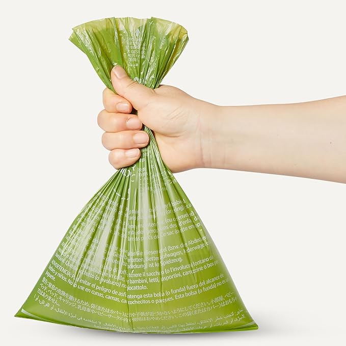 Amazon Basics Waste Bag,70% Recycled 900 Pack