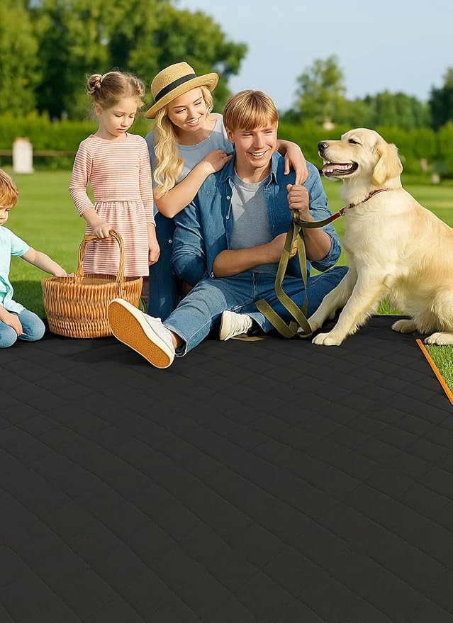 Dog Car Seat Cover for Back Seat - 100% Waterproof 600D Heavy Duty Dog Hammock for Car, Truck & SUV Universal Fit Non-Slip Rear Seat Protector, Pet Backseat Cover Machine Washable
