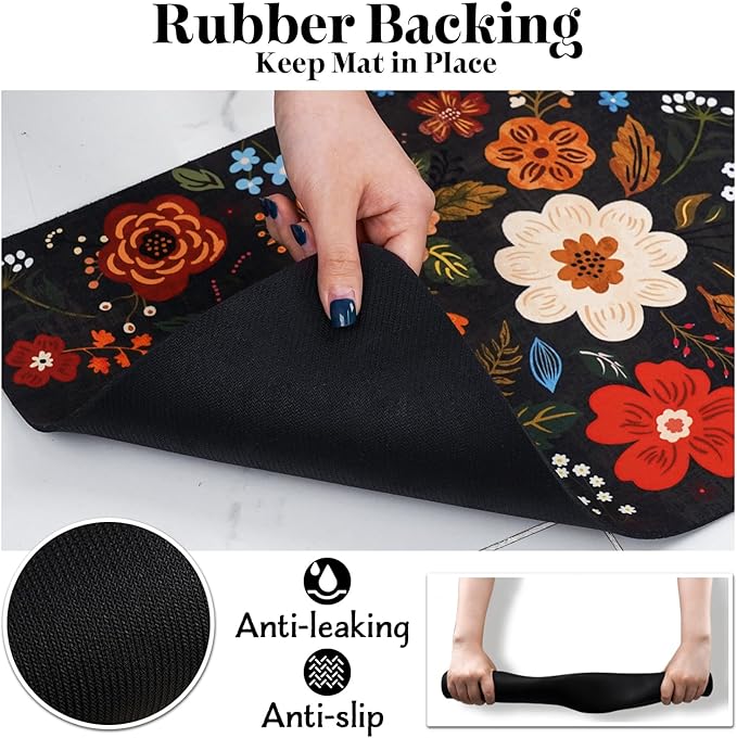 Dog Food Mats for Floors, Absorbent Dog Bowl Mat for Food and Water Dispenser Mat, Quick Dry Cat Food Mat Pet Supplies