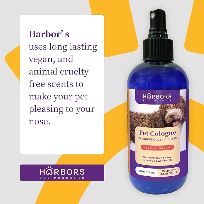Harbor's Pet Cologne (Evergreen Ocean Breeze)