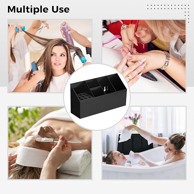 Scissors Large Storage Box, Scissors Holder for Groomers, Shear Holder for Hair Salon, Professional Hairdressing Combs, Clips, Brushes Storage Racks Tool Box
