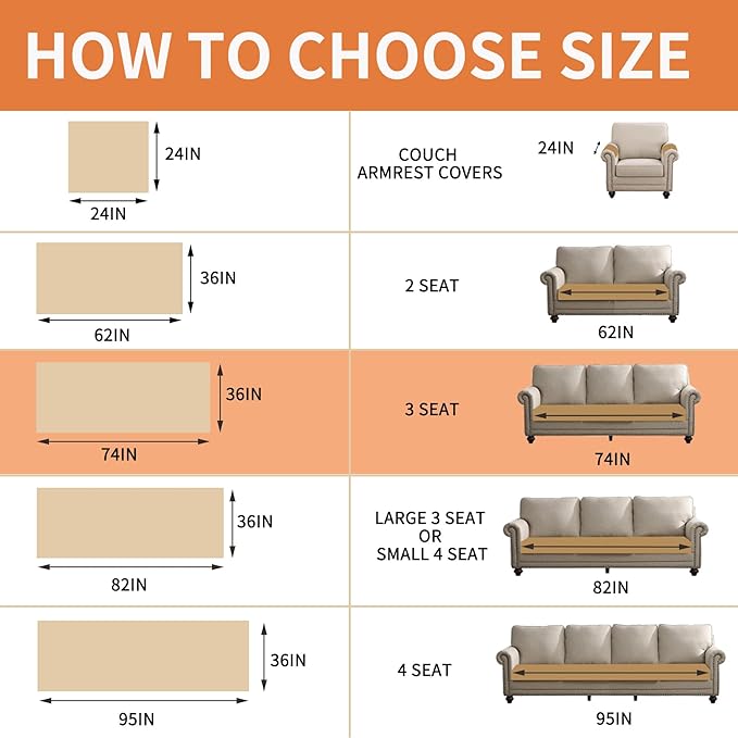 Waterproof Dog Bed Cover Non Slip Couch Cover for Dogs Washable, Dog Couch Cover Protector Faux Fur Pet Couch Covers for Sofa, Couch Covers for 3 Cushion Couch Sofa Pet Friendly (Grey)