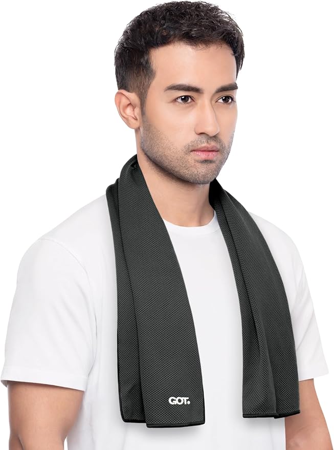 GOT Sports Cooling Towel (40"x12") – Chilly Towel for Neck & Face Wraps - Cooling Rag for Hiking, Gym, Yoga & Workouts