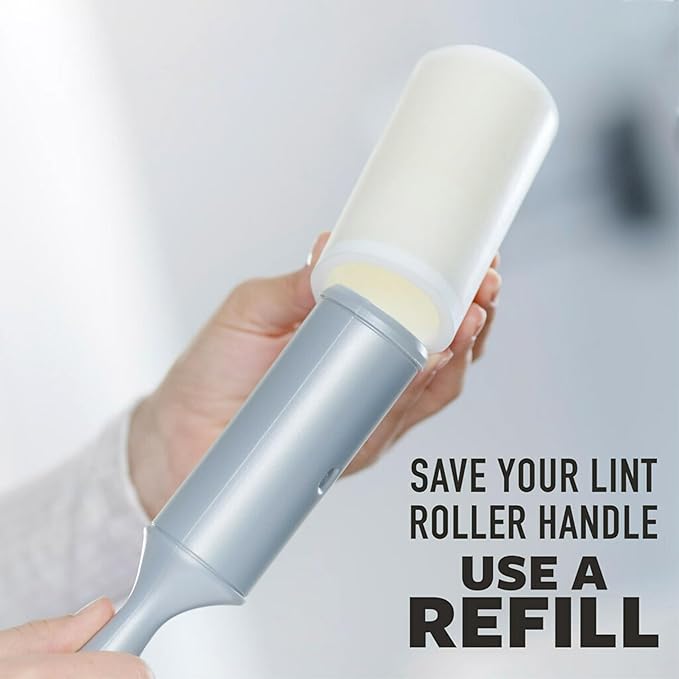 Scotch-Brite Extreme Clean Lint Rollers, 6 Rollers, 100 Sheets Per Roller, 600 Sheets Total, Reusable Lint Roller, Works Great on Pet Hair