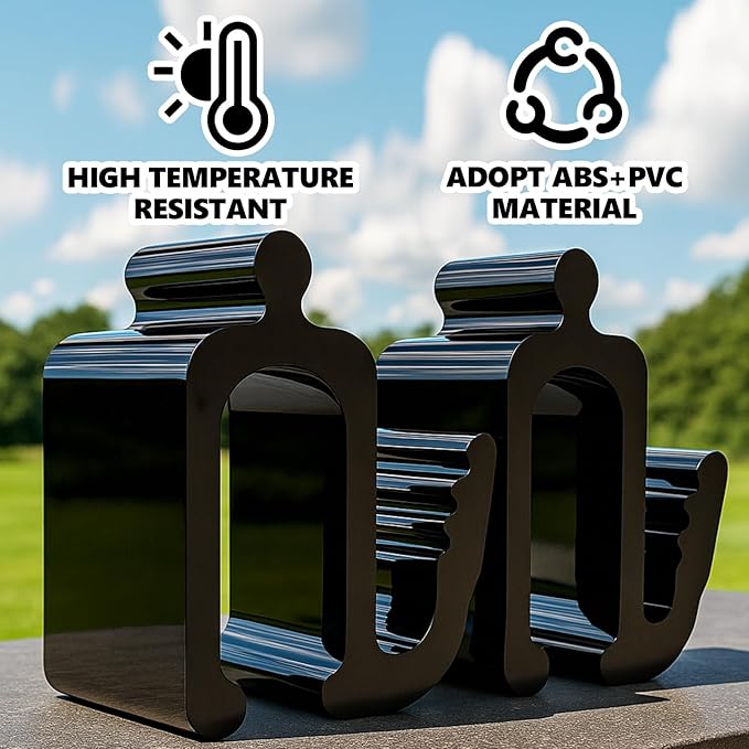 Universal Wagon Accessories, Upgraded Side Hooks with 30kg Load Capacity - Sturdy Stroller Hooks & Space-Saving Travel Organizer for All Wagon Stroller (2PCS)