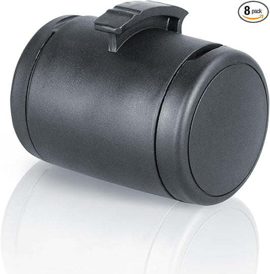 FLEXI Multi Box – Add on Retractable Leashes,Poop Bag Dispenser,Dog Treat Holder for Training,Multipurpose Box,Black,(Pack of 8)