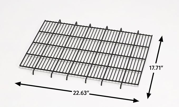 MidWest Homes for Pets Floor Grid for Dog Crate; Elevated Floor Grid; Fits Models 1324TD, 1524, 1524DD, 424, 424DD, 1924, 1924DD, 1624 Curved Slide Bolt Latch, 1624DD Curved Slide Bolt Latch