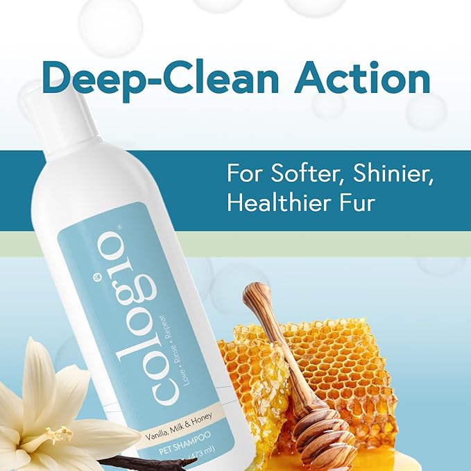 Dog Shampoo with Manuka Honey – Odor Eliminator & Itch Relief for Dry, Sensitive Skin – Hypoallergenic, Moisturizing, Groomer-Developed Formula – Puppy Safe, Paraben-Free, Made in the USA 16oz