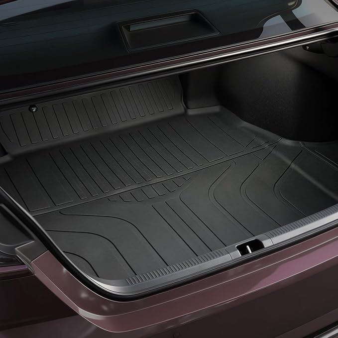 Cargo Mat for 2025-2026 Toyota Camry, Full Coverage All Weather Trunk Cargo Liner with Backrest Protectors for Camry Accessories