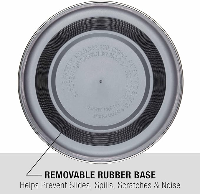 Loving Pets Bella Dog Bowls - Stainless Steel Dog & Cat Bowls - Spill Proof Dog Food Bowl, Cat Bowl, Puppy Essentials & Pet Supplies Great for Home & Travel (Small 10-20 lbs, Blueberry)