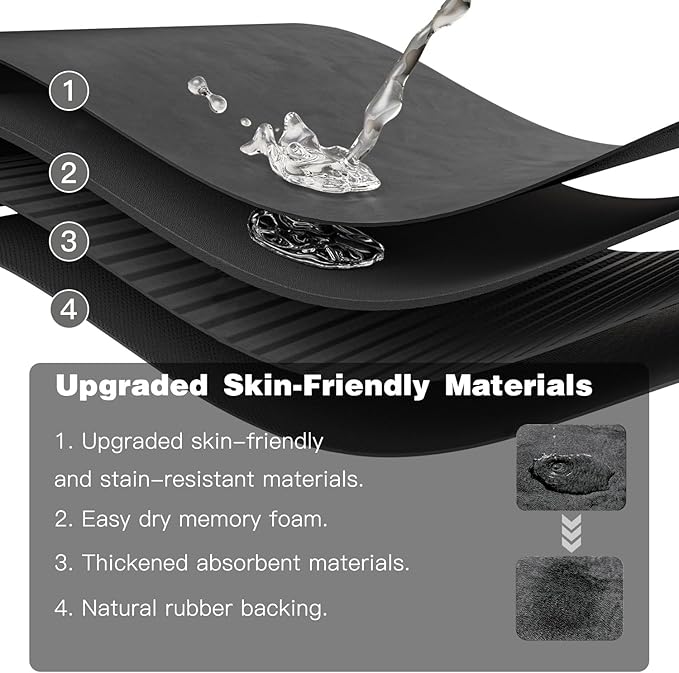 Bath Mat, Bathroom Rugs Non Slip Washable Thin Absorbent Quick Dry Bath Mat Fits Under Door Bathroom Floor Mat Perfect for Bath, Shower, or Sink 17"x59" Dark Grey