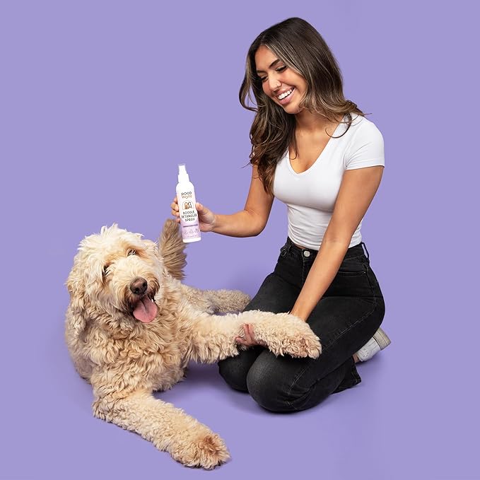 Dog Detangler Spray Dematting for Doodle - Natural Dog Leave in Conditioner Spray for Grooming and Mat Removal, Detangler Spray for Dogs Matted Hair, Puppy Poodle Detangler & Grooming