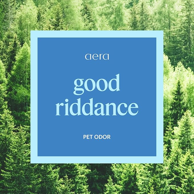 Aera Essential Oil Fragrance Diffuser + Good Riddance Scent Bundle for Large Rooms (500–1000 Sq Ft), Alexa Compatible + App Controlled Aromatherapy Waterless Diffuser – Hypoallergenic & Pet Safe