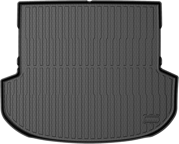 Mixsuper Cargo Liner for 2021-2023 Hyundai Santa Fe, Santa Fe Hybrid, Santa Fe Plug-in Hybrid, Only Fit 5 Passenger, All Weather Trunk Liner Rear Cargo Mat Black