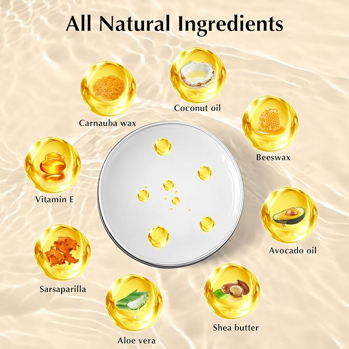 All-Natural Lick Safe Dog Paw Balm for Dogs & Cats | 2 Pack Dog Paw Pad Balm Paw Protector, Moisturizer & Soother for Dry Cracked Paws & Noses | Snout Soother for Dogs (1.23oz*2)