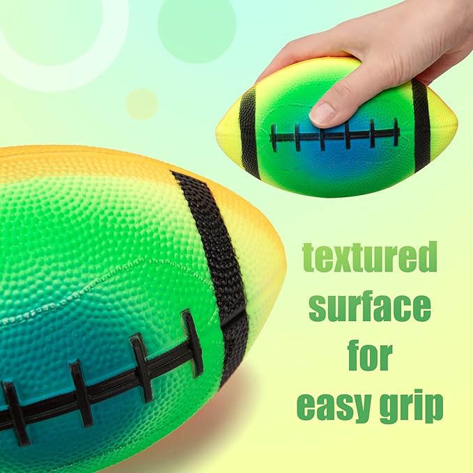 Innotoys Balls for Toddlers Kids, Soft 7 Pack 5" Small Balls Easy to Grip - Footballs Soccer Basketball Kickball Playground Ball for Home Yard Pool - Boys Girls Birthday Gift or Stocking Stuffers
