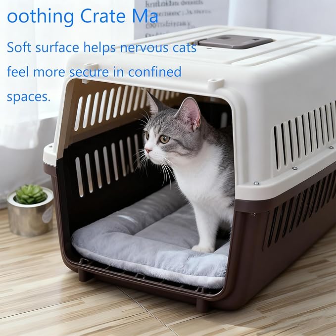 Dog Bed Mat - Crate Pad - Soft Dog Kennel - Multi-Purpose Crate Bed for Dogs & Cats