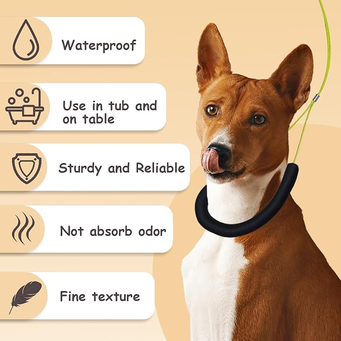 Pet Grooming Loops, Pet Belly Loop Restraint No Sit Haunch Holder for Pet Dog Grooming Arm and Table,Sturdy Noose Loop Dog Supplies for Small Medium Large Dogs