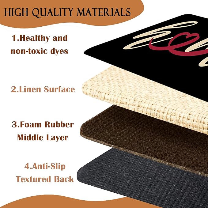 CHACHAHAER Funny Welcome Door Mat - Blessed Coming & Going Bless Doormat 30"(W) X 17"(L) Suitable for Entrance Interior Doormats