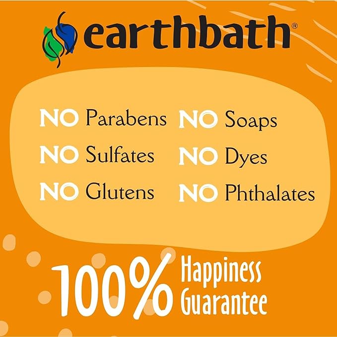 earthbath, Hypo-Allergenic Grooming Wipes - Fragrance Free Dog Wipes for Paws and Butt, Best Pet Wipes for Dogs with Sensitive Skin, Made in USA, Cruelty-Free Dog Cleaning Wipes - 100 Count (6 Pack)